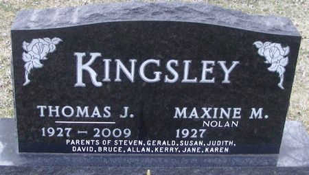 KINGSLEY, THOMAS J. - Winneshiek County, Iowa | THOMAS J. KINGSLEY 