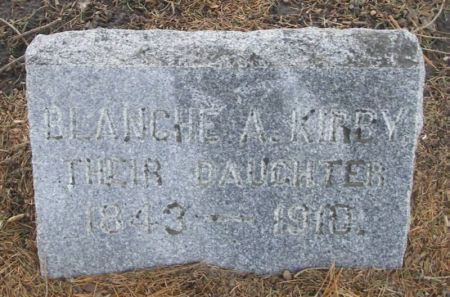 STEWARD KIRBY, BLANCHE A - Winneshiek County, Iowa | BLANCHE A STEWARD KIRBY 