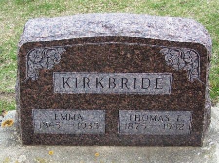 KIRKBRIDE, EMMA - Winneshiek County, Iowa | EMMA KIRKBRIDE 