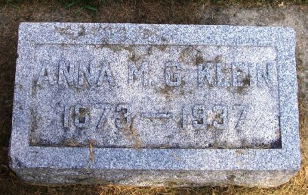 KLEIN, ANNA M. - Winneshiek County, Iowa | ANNA M. KLEIN 