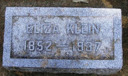 KLEIN, ELIZA - Winneshiek County, Iowa | ELIZA KLEIN 