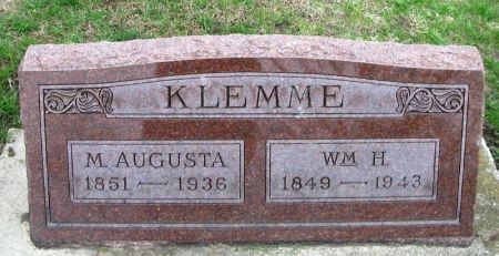 KLEMME, WM H. - Winneshiek County, Iowa | WM H. KLEMME 