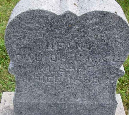 KLEPPE, INFANT - Winneshiek County, Iowa | INFANT KLEPPE 