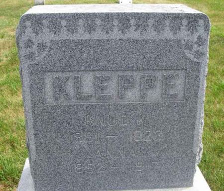 KLEPPE, ANNA - Winneshiek County, Iowa | ANNA KLEPPE 