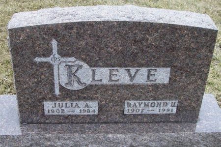 KLEVE, RAYMOND H. - Winneshiek County, Iowa | RAYMOND H. KLEVE 