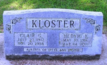 KLOSTER, HEDVIG K. - Winneshiek County, Iowa | HEDVIG K. KLOSTER 