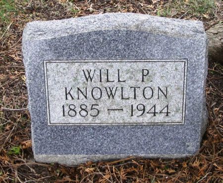 KNOWLTON, WILL P. - Winneshiek County, Iowa | WILL P. KNOWLTON 