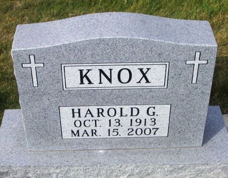 KNOX, HAROLD G. - Winneshiek County, Iowa | HAROLD G. KNOX 