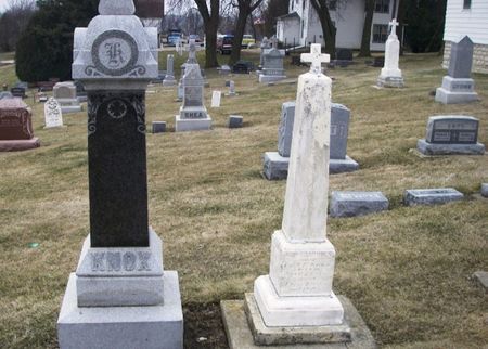 KNOX, JOHN FAMILY STONE - Winneshiek County, Iowa | JOHN FAMILY STONE KNOX 