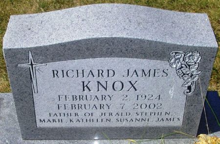 KNOX, RICHARD JAMES - Winneshiek County, Iowa | RICHARD JAMES KNOX 