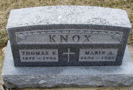 KNOX, THOMAS E. - Winneshiek County, Iowa | THOMAS E. KNOX 