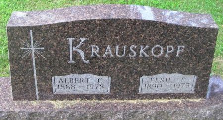 KRAUSKOPF, ELSIE E. - Winneshiek County, Iowa | ELSIE E. KRAUSKOPF 