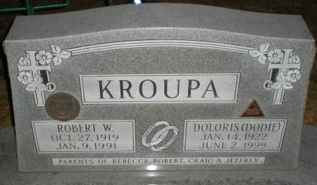 DODIE KROUPA, DOLORIS - Winneshiek County, Iowa | DOLORIS DODIE KROUPA 