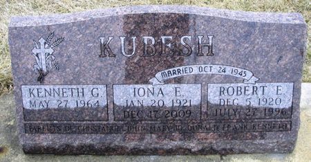 KUBESH, IONA E. - Winneshiek County, Iowa | IONA E. KUBESH 