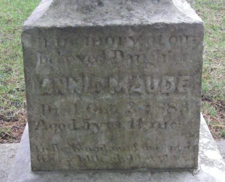 LANE, ANNIE MAUDE - Winneshiek County, Iowa | ANNIE MAUDE LANE 