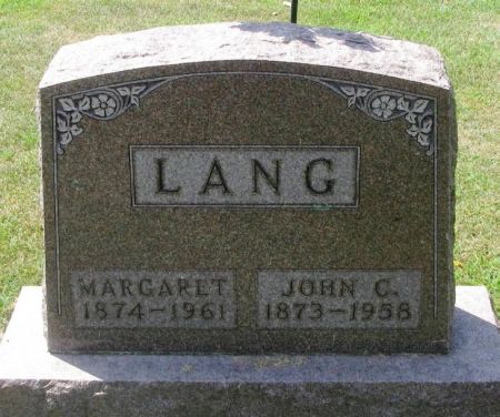LANG, JOHN C. - Winneshiek County, Iowa | JOHN C. LANG 