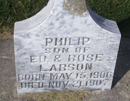 LARSON, PHILIP - Winneshiek County, Iowa | PHILIP LARSON 