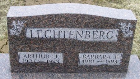 LECHTENBERG, ARTHUR J. - Winneshiek County, Iowa | ARTHUR J. LECHTENBERG 