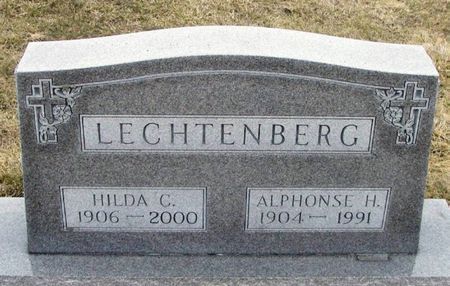 BLONG LECHTENBERG, HILDA ZETA - Winneshiek County, Iowa | HILDA ZETA BLONG LECHTENBERG 