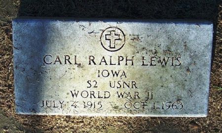 LEWIS, CARL RALPH - Winneshiek County, Iowa | CARL RALPH LEWIS 