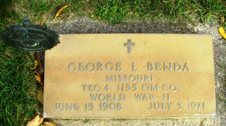 BENDA, GEORGE L. - Winneshiek County, Iowa | GEORGE L. BENDA 