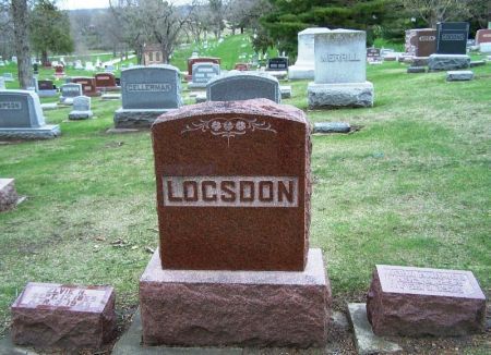 LOGSDON, JOHN HARMON FAMILY STONE - Winneshiek County, Iowa | JOHN HARMON FAMILY STONE LOGSDON 