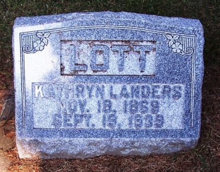 LANDERS LOTT, KATHRYN - Winneshiek County, Iowa | KATHRYN LANDERS LOTT 