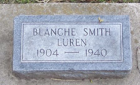 SMITH LUREN, BLANCHE - Winneshiek County, Iowa | BLANCHE SMITH LUREN 