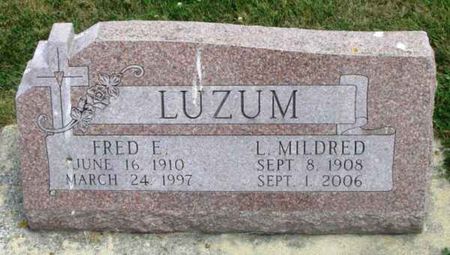 LUZUM, LAURA MILDRED - Winneshiek County, Iowa | LAURA MILDRED LUZUM 