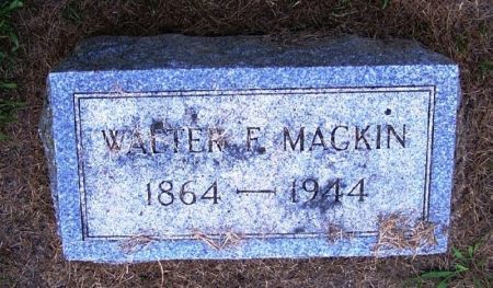 MACKIN, WALTER F. - Winneshiek County, Iowa | WALTER F. MACKIN 
