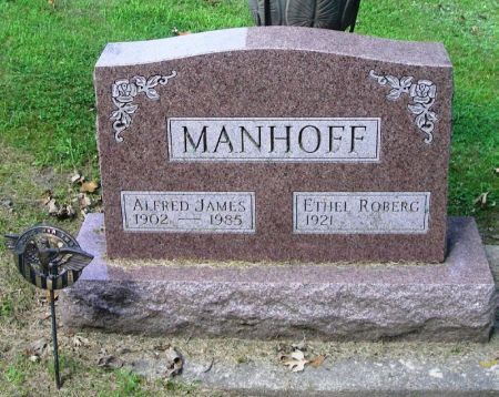 MANHOFF, ALFRED JAMES - Winneshiek County, Iowa | ALFRED JAMES MANHOFF 