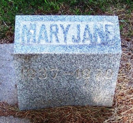 MASON, MARY JANE - Winneshiek County, Iowa | MARY JANE MASON 