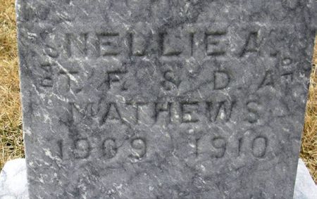 MATHEWS, NELLIE A. - Winneshiek County, Iowa | NELLIE A. MATHEWS 