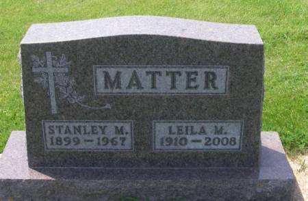 YOUNG MATTER, LEILA MAE - Winneshiek County, Iowa | LEILA MAE YOUNG MATTER 