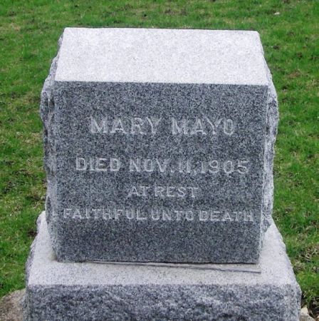 MAYO, MARY - Winneshiek County, Iowa | MARY MAYO 