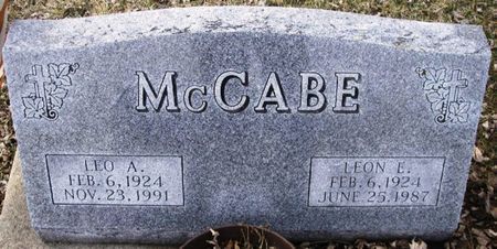 MCCABE, LEO A. - Winneshiek County, Iowa | LEO A. MCCABE 