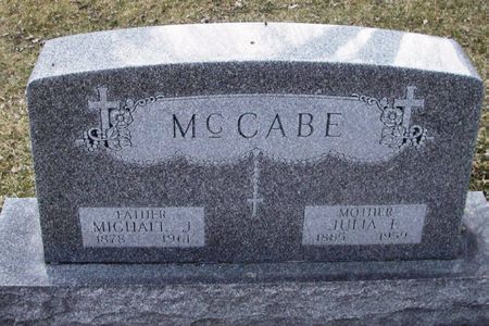 MCCABE, MICHAEL J. - Winneshiek County, Iowa | MICHAEL J. MCCABE 