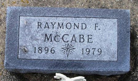 MCCABE, RAYMOND F. - Winneshiek County, Iowa | RAYMOND F. MCCABE 
