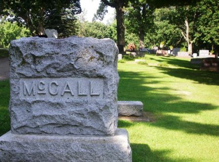 MCCALL, GEORGE FAMILY STONE - Winneshiek County, Iowa | GEORGE FAMILY STONE MCCALL 
