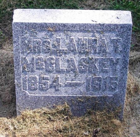 MCCLASKEY, LAURA T. MRS. - Winneshiek County, Iowa | LAURA T. MRS. MCCLASKEY 