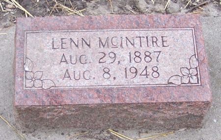 MCINTIRE, LENN - Winneshiek County, Iowa | LENN MCINTIRE 