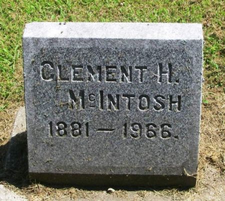 MCINTOSH, CLEMENT H. - Winneshiek County, Iowa | CLEMENT H. MCINTOSH 