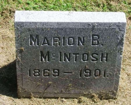 MCINTOSH, MARION B. - Winneshiek County, Iowa | MARION B. MCINTOSH 