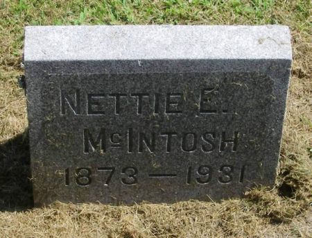 MCINTOSH, NETTIE E. - Winneshiek County, Iowa | NETTIE E. MCINTOSH 