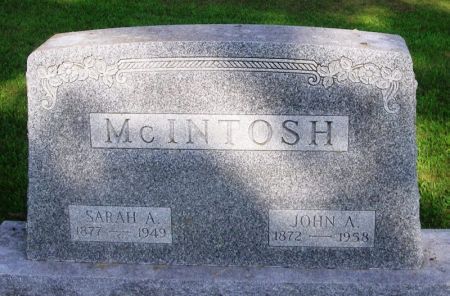 MCINTOSH, JOHN A. - Winneshiek County, Iowa | JOHN A. MCINTOSH 