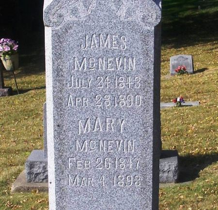 MCNEVIN, JAMES - Winneshiek County, Iowa | JAMES MCNEVIN 