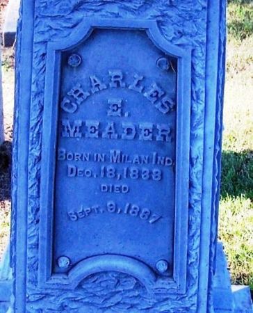 MEADER, CHARLES E. - Winneshiek County, Iowa | CHARLES E. MEADER 