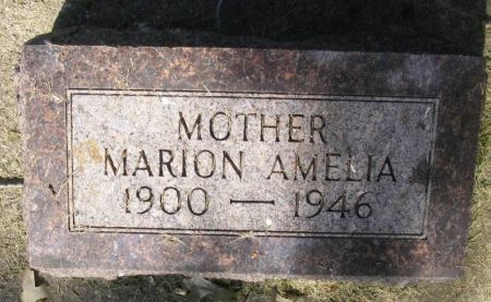 MERIT, MARION AMELIA - Winneshiek County, Iowa | MARION AMELIA MERIT 