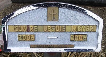 MEYER, CLAIRE LESLIE - Winneshiek County, Iowa | CLAIRE LESLIE MEYER 