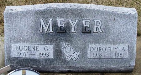 MEYER, EUGENE G. - Winneshiek County, Iowa | EUGENE G. MEYER 